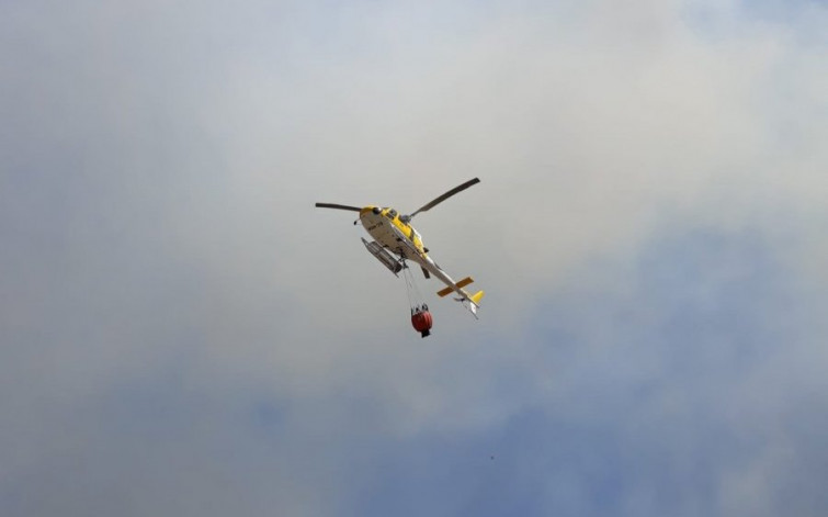 Desactivado el nivel 1 de peligrosidad por un incendio forestal declarado cerca de Barcarrota