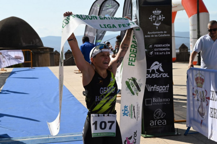 Pedro Eloy Valle y María de las Nieves Gemio ganan el VIII Triatlón Ciudad del Temple