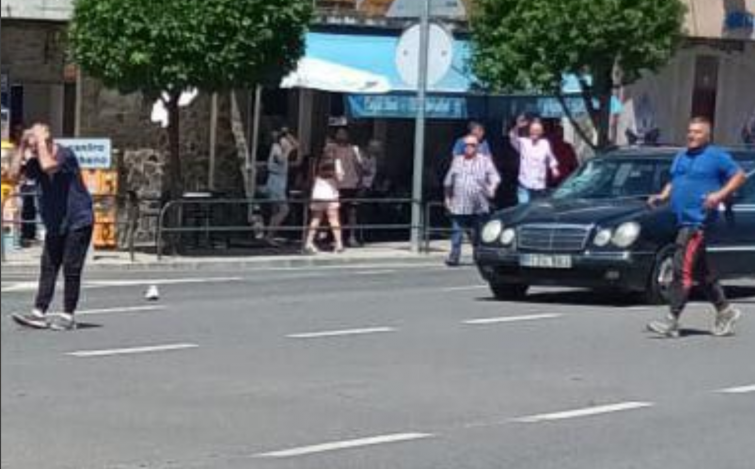 En estado crítico el ciclista que impactó contra un coche en Moraleja