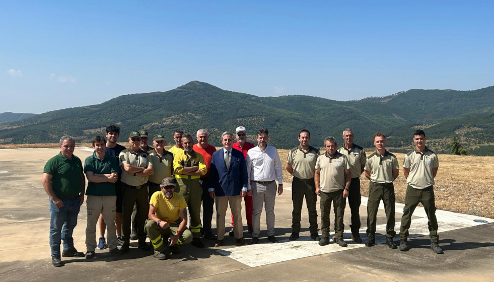 Extremadura está en guardia las 24 horas en su plan de lucha contra los incendios