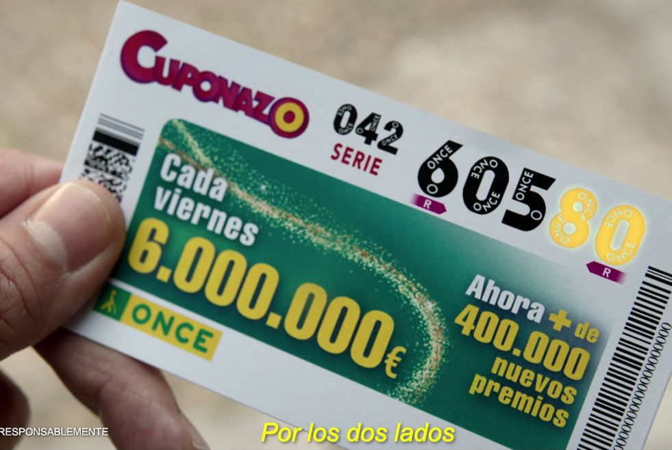 El Cupón Diario de la ONCE reparte 245.000 euros en Extremadura