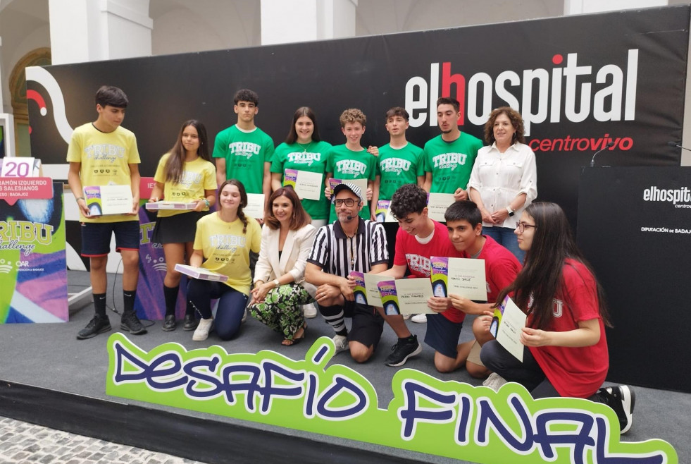 El colegio Ramón Izquierdo de Badajoz gana el concurso 'Tribu Challenge'