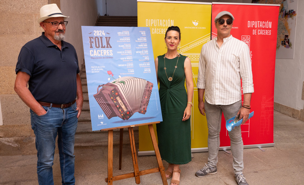 La tercera edición del Festival Folk de Cáceres recorrerá 14 municipios de la provincia