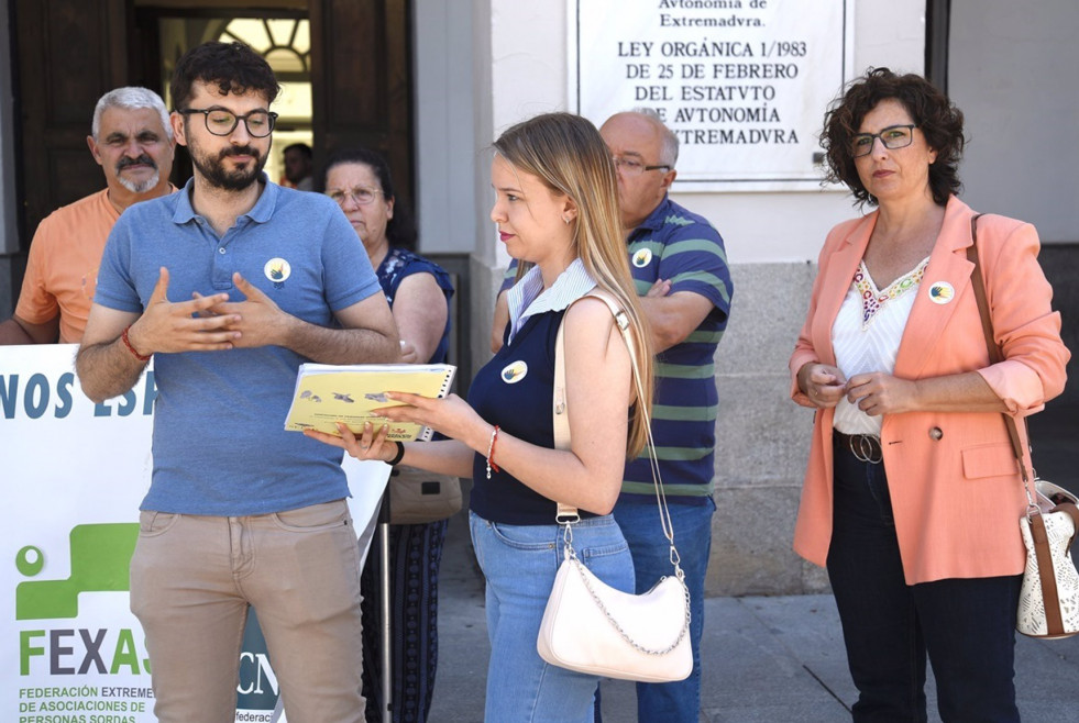 La Asociación de Personas Sordas de Mérida reclama mejoras en el acceso al empleo