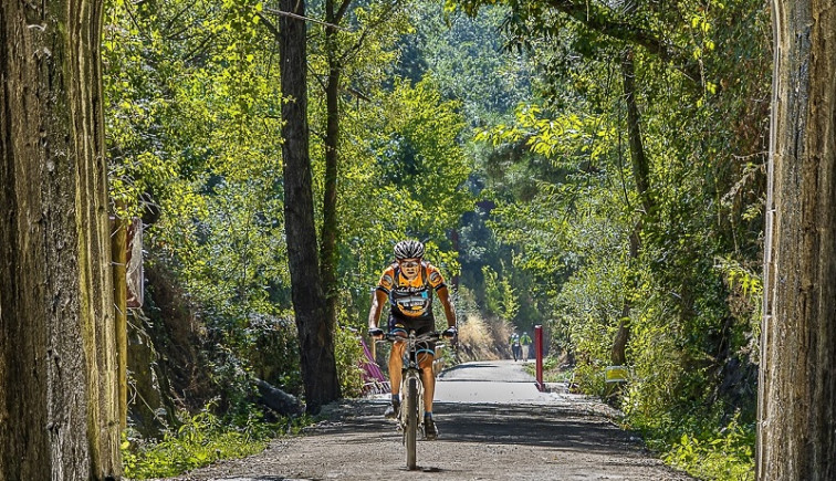 Periodistas italianos descubren Extremadura como destino deportivo y de naturaleza