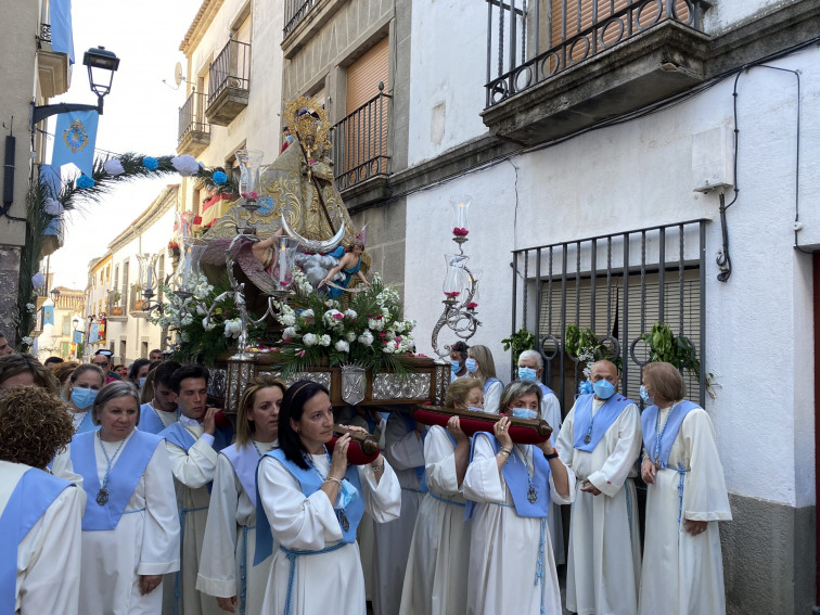 Centenares de caurienses recibirán este jueves a la Virgen de Argeme a su llegada a la ciudad