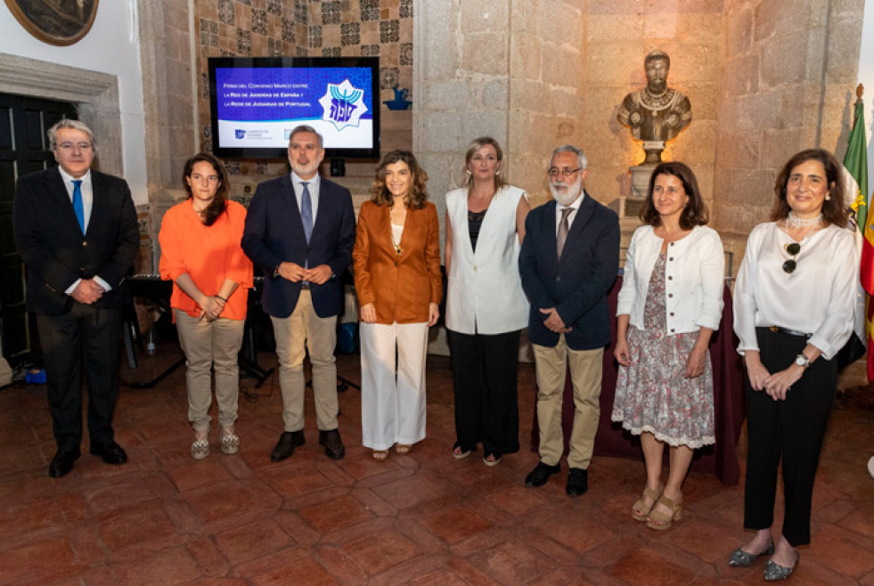 Plasencia y Castelo de Vide firman un convenio para poner en valor la herencia sefardí
