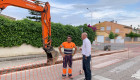 Comienzan las obras para renovar la red de suministro de agua en el barrio R-66 de Cáceres