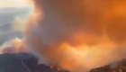 El incendio forestal en Puebla del Maestre mantiene el nivel 1 de peligrosidad