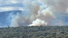 Declarado el  nivel 1 de peligrosidad en un incendio forestal en Villasbuenas de Gata