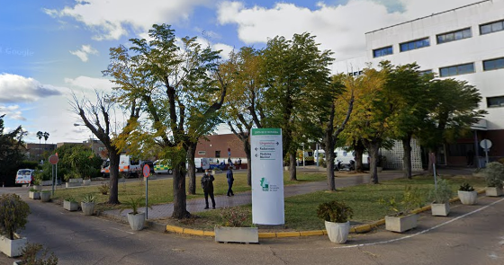 Evacuado al Hospital Universitario de Badajoz un hombre tras ser atropellado