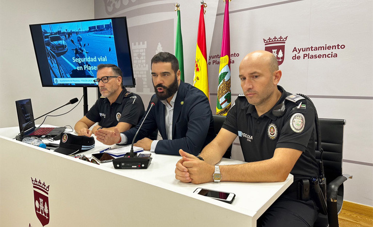 Descienden los delitos en materia de seguridad vial en Plasencia