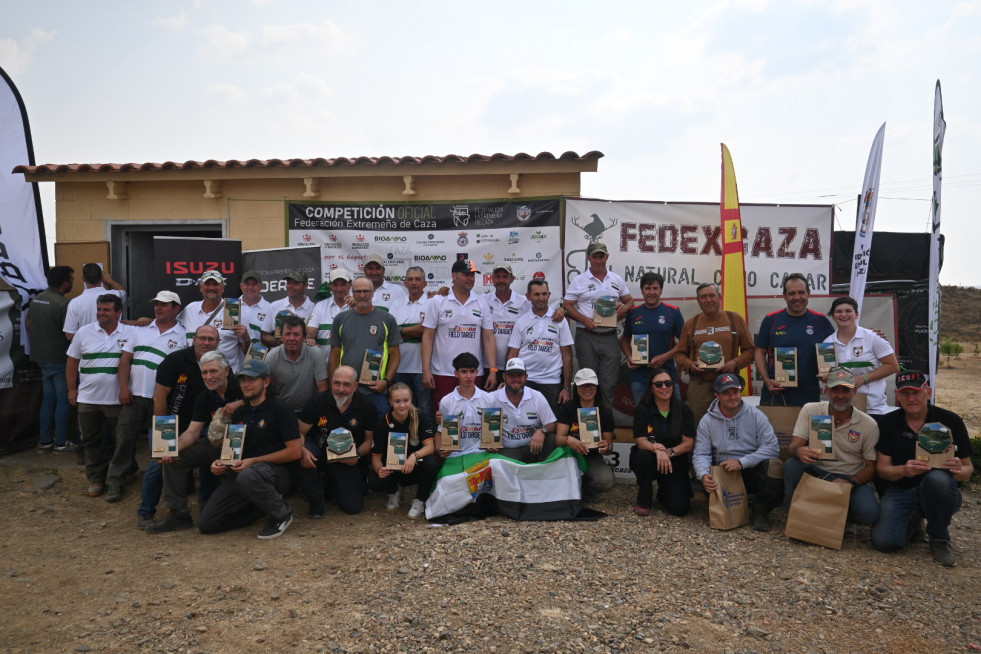 Éxito de los tiradores extremeños en el Campeonato de España de Field Target