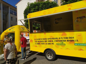 Badajoz se suma a la campaña de concienciación 'Acierta con el amarillo'