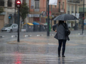 Alerta amarilla por fuertes lluvias y vientos de hasta 80 kilómetros por hora