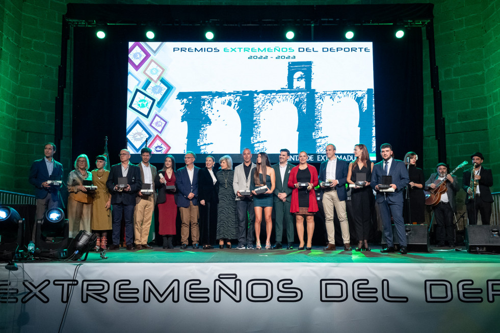 Estos son los 22 deportistas galardonados con los Premios Extremeños del Deporte