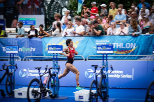 La deportista Miriam Casillas dará todo en la gran final de las series mundiales de Triatlón