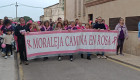 Moraleja marcha un año más en rosa para recordar la necesidad de avanzar en la lucha contra el cáncer