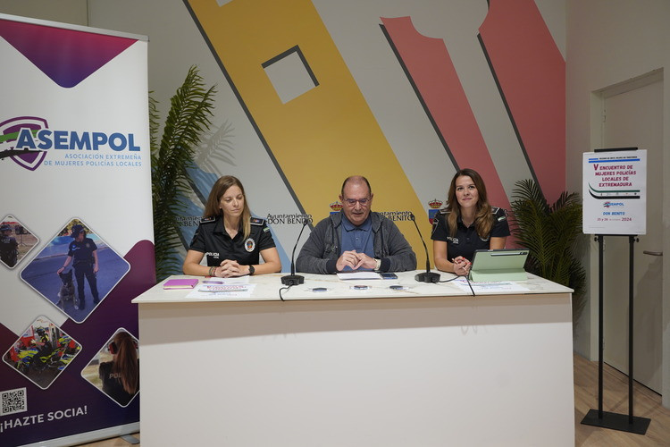 Don Benito acoge el ‘V Encuentro de Mujeres Policías Locales de Extremadura’