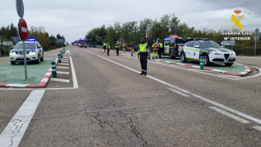 Extremadura registra 87 accidentes de tráfico en la primera fase de la operación especial Navidad