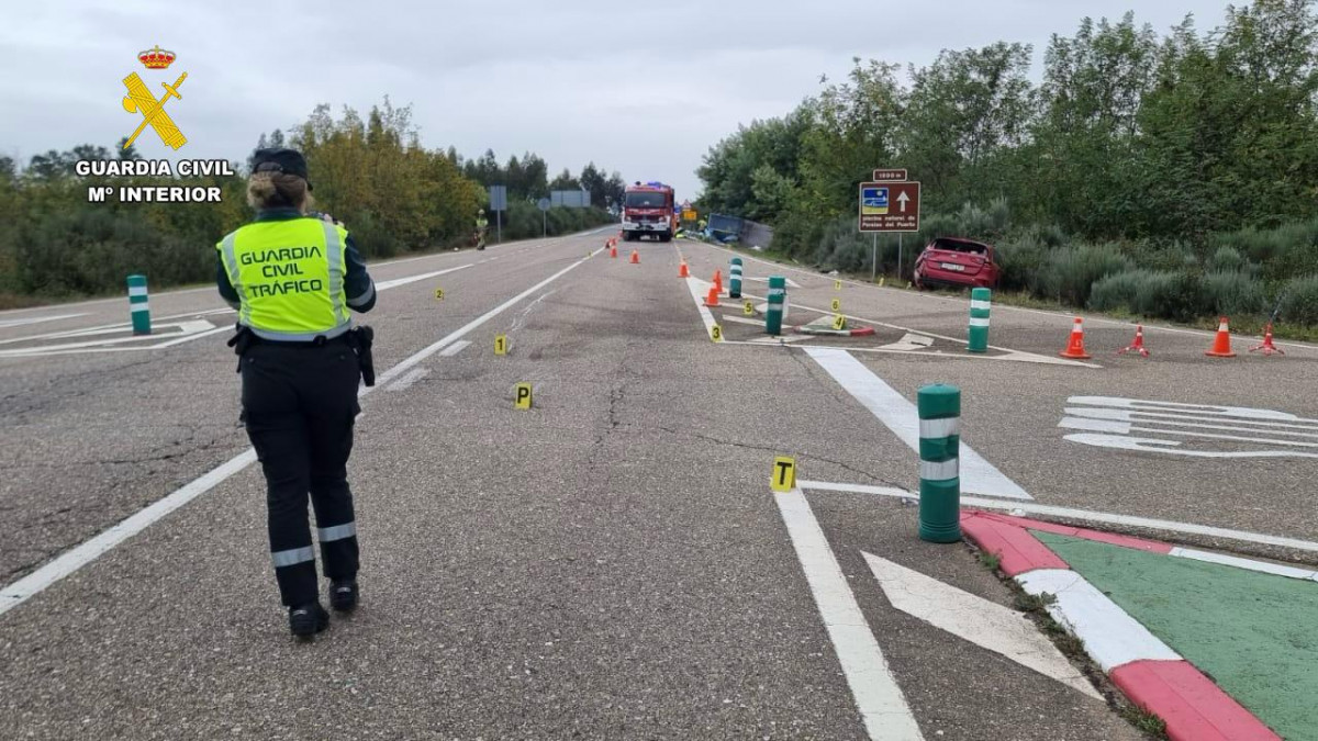 Trafico guardia civil accidente perales