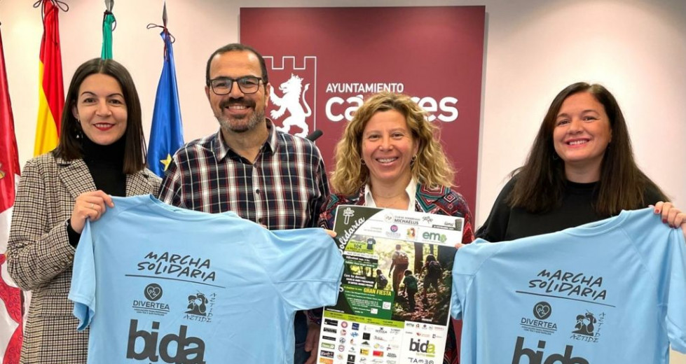 Más de mil personas participarán en una ruta solidaria en Cáceres a favor de tres asociaciones