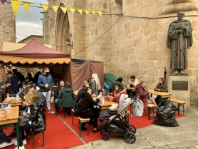 La hostelería amplía su horario de cierre en Cáceres con motivo del mercado medieval