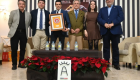 La Peña Taurina de Los Santos entrega un premio a la mejor faena a un toro de Victorino Martín