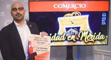 Mérida pone en marcha un programa de actividades para fomentar el comercio local en Navidad