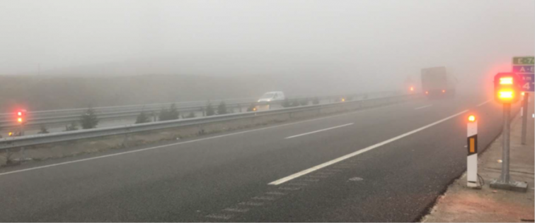 Precaución en las carreteras de Extremadura: nivel amarillo de alerta por nieblas este viernes