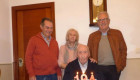 Castuera celebra los 104 años de Antonio Sánchez, uno de los abuelos más longevos de la región