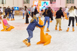 La Plaza Mayor de Cáceres tendrá una pista de hielo sintético de 200 metros cuadrados