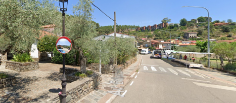 Evacuado al hospital de Plasencia un motorista herido en un accidente en Las Hurdes