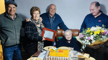 Clotilde Rubio, otra extremeña centenaria, celebra su cumpleaños