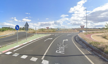 Las obras de la Ronda Sur de Cáceres cortan la carretera entre las rotondas del Ferial y Aldea Moret