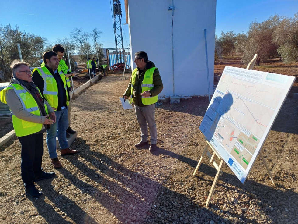 La Junta invierte 550.000 euros en el sistema de abastecimiento de agua a Higuera de Llerena y Rubiales