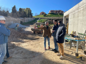 Las obras de ampliación del cementerio de Cáceres terminarán antes del verano