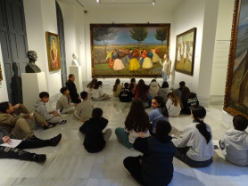 El Museo de Bellas Artes de Badajoz consolida su proyecto pedagógico con 4.000 alumnos anuales