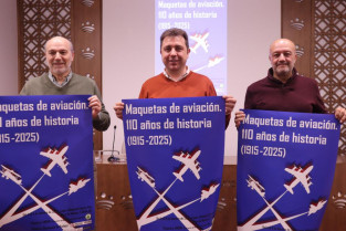 El Hospital Centro Vivo de Badajoz reúne más de 100 años de historia de la aviación