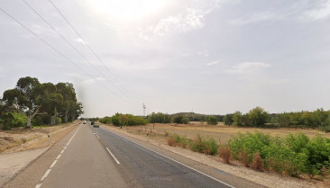 Herido un motorista al sufrir una caída en la carretera N-432