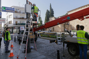 Las 94 cámaras de videovigilancia de monumentos y tráfico en Mérida entrarán en funcionamiento en febrero