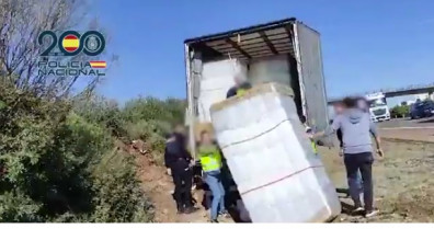 Prisión comunicada y sin fianza para el camionero interceptado con más de 200 kilos de marihuana en la A-66