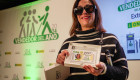 María Antonia Pinilla, mejor vendedora de la ONCE en Extremadura de 2024