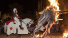 Cáceres se prepara para el gran desfile de dragones y cortejo de San Jorge