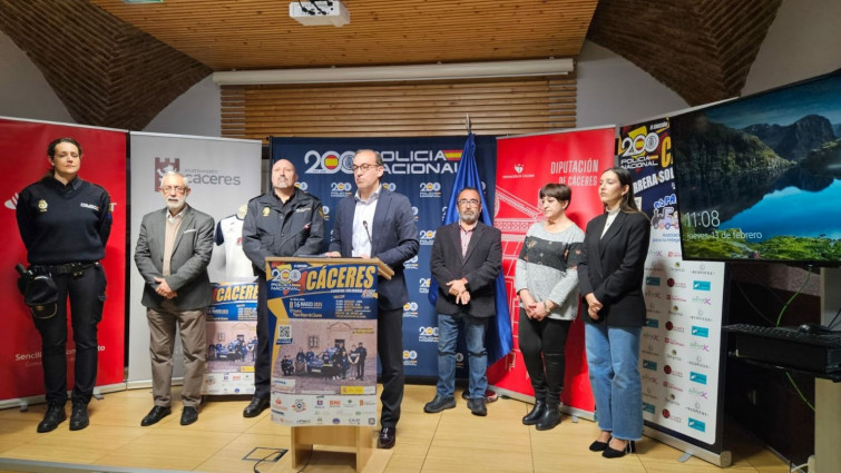 Cáceres se vuelca con la carrera solidaria ‘Ruta 091’ de la Policía Nacional