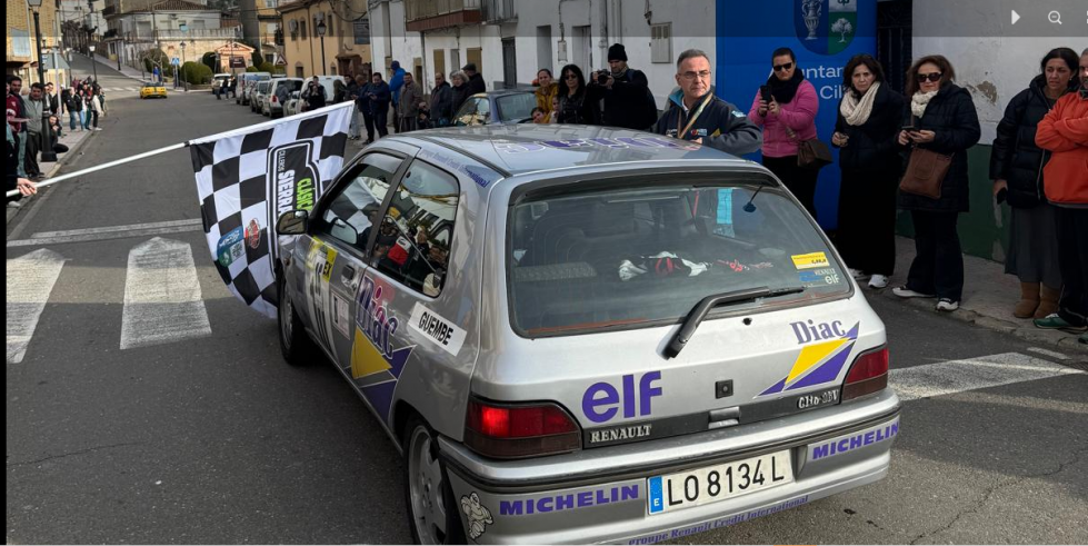 Los hermanos Lizarrondo se proclaman vencendores de la VII Clásica Invernal de Sierra de Gata