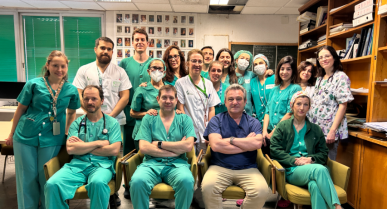 El Hospital Materno Infantil realiza una cirugía hepática pionera a una paciente pediátrica