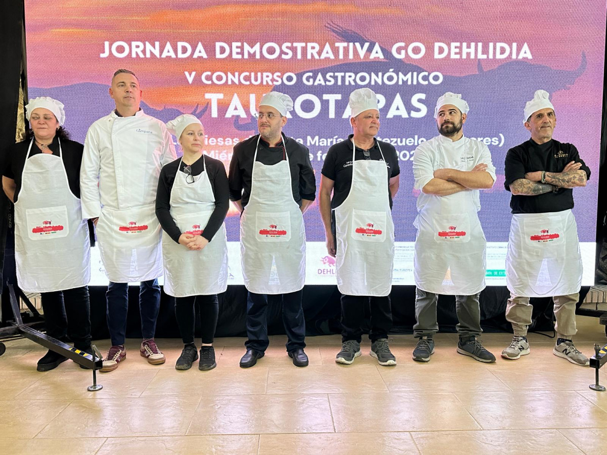 Cocineros taurotapas coria fit coria victorino martín