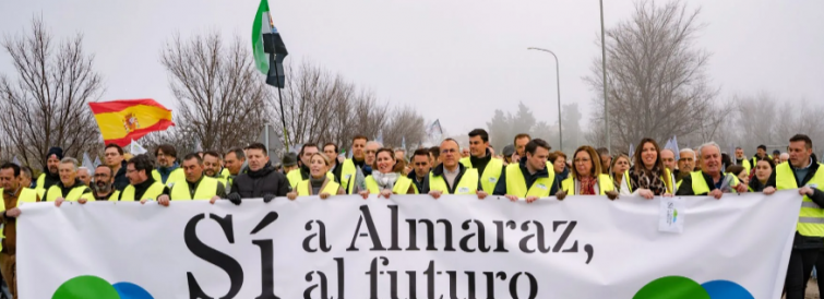 La Plataforma “Sí a Almaraz, Sí al Futuro” lanza una campaña de crowdfunding para llevar su lucha a Bruselas