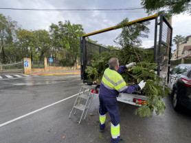 Extremadura en alerta por lluvias intensas y fuertes rachas de viento